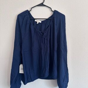Chic Navy Blouse for Women